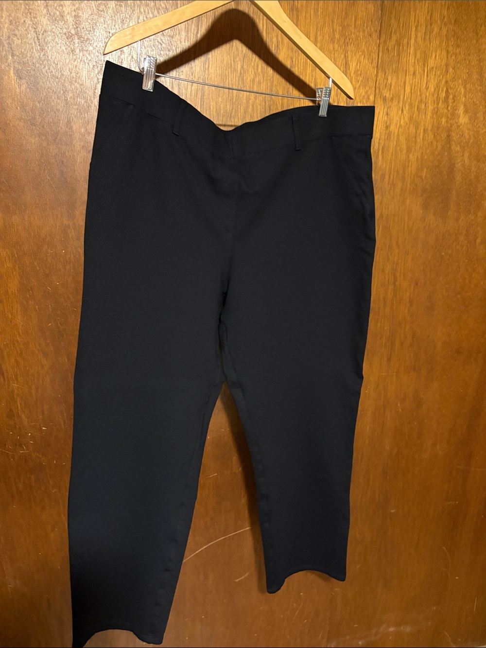 Quince Black Straight-Leg Women's Pants